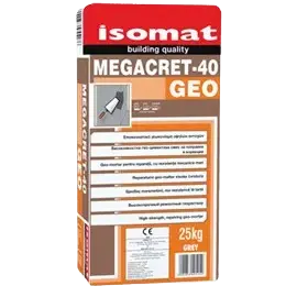 Geo-mortar Isomat MEGACRET-40 GEO, 25kg