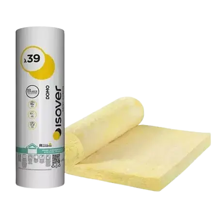 Vata minerala Isover Domo Twin 10/5, 24x2(8000x1200x50mm), 19.2 m2