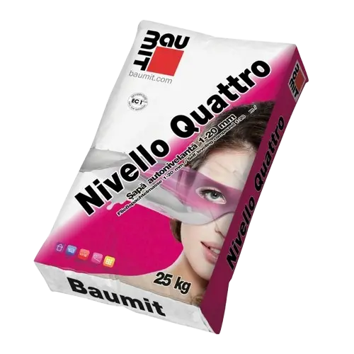Sapa autonivelanta Baumit Nivello Quattro, 25 kg (54/pal)