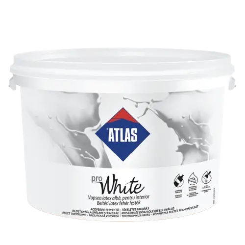 ATLAS proWhite vopsea latex interior, 10L