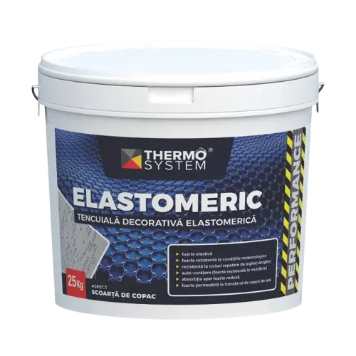 Tencuiala Decorativa Elastomerica, Bob Orez, ThermoSystem, 25kg, BC 2184