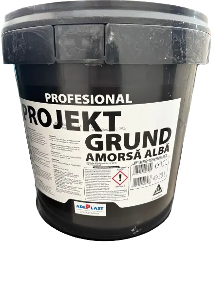 Amorsa Grund Projekt, Adeplast, amorsa alba, 30 L