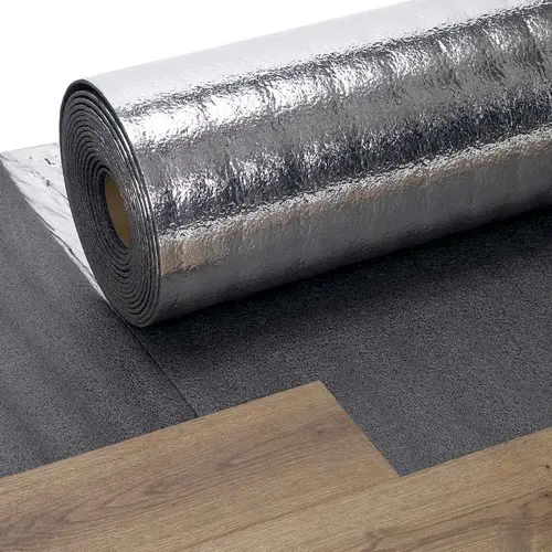 Folie cu aluminiu parchet, bariera de vapori, 5mm, 75mp